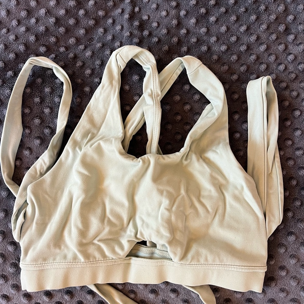 Mint Gymshark Bra